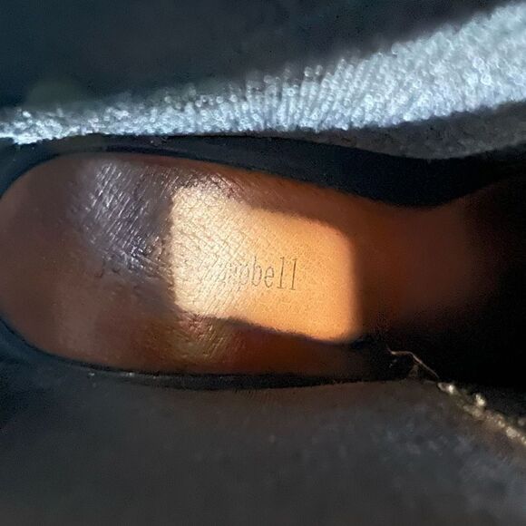 Jeffrey Campbell JC Play Black Matte Rubber Heeled Rain Booties size 8 - Picture 8 of 8